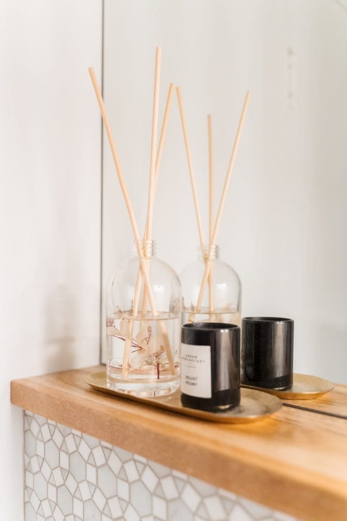 Diffuser in bathroom