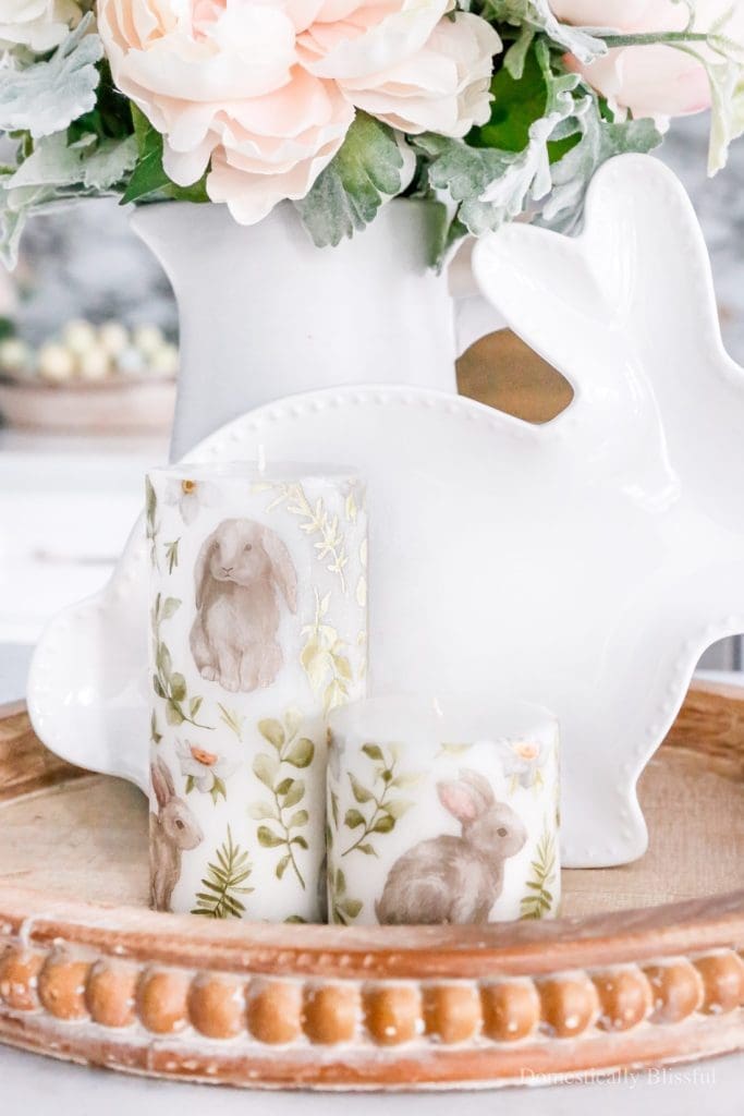 DIY-Bunny-Napkin-Candles