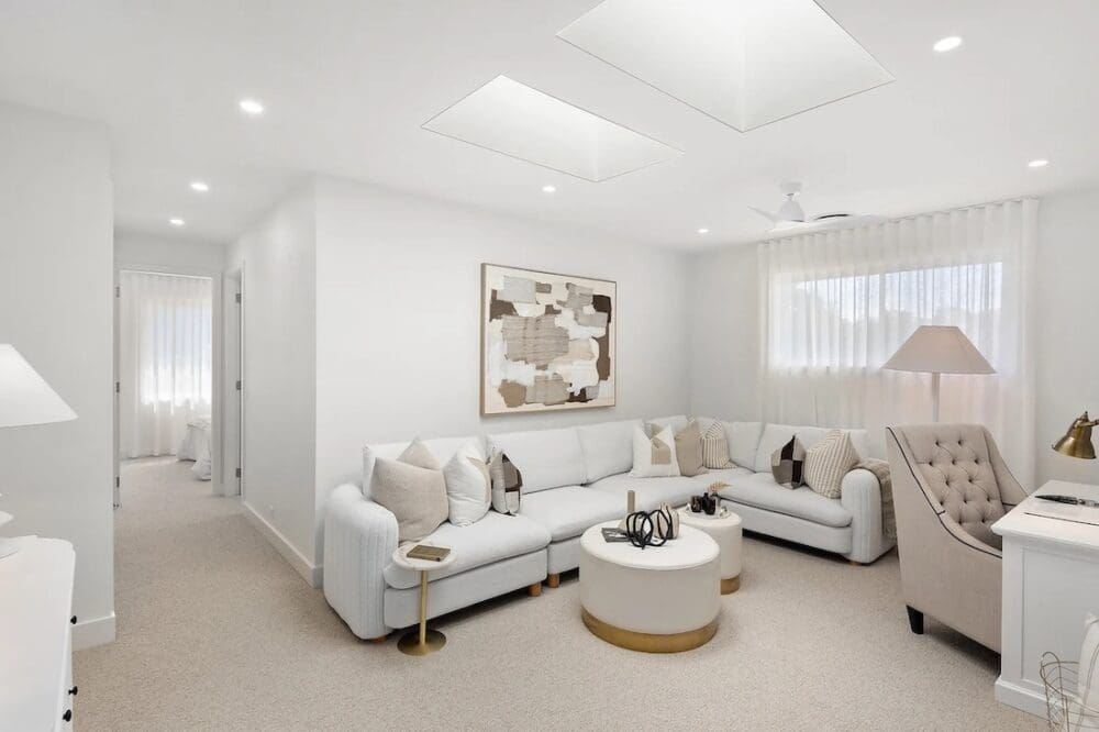 Fan in living space