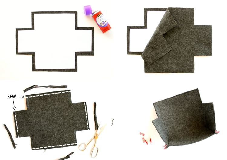 How to make your own felt basket