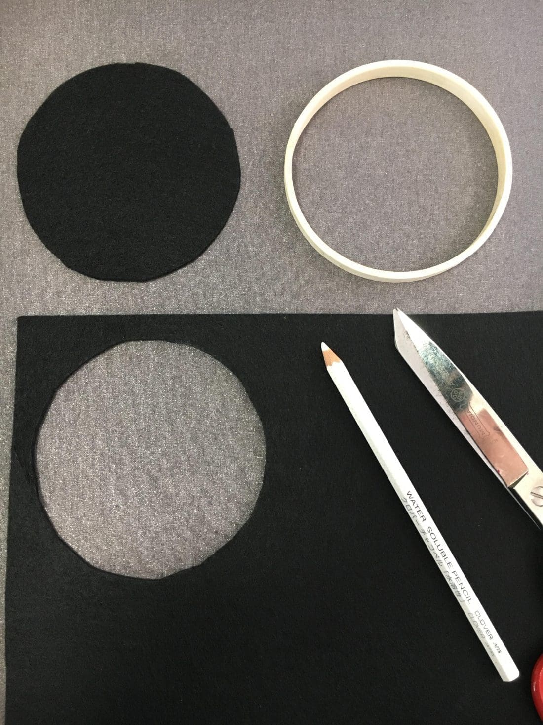 Cross-stitch in progress