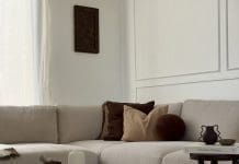 Luxe coffee table dupe using IKEA salad bowls