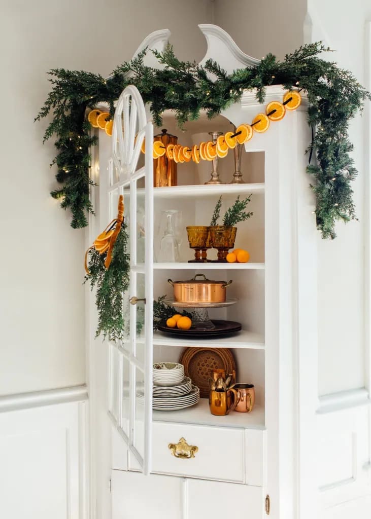 orange garland
