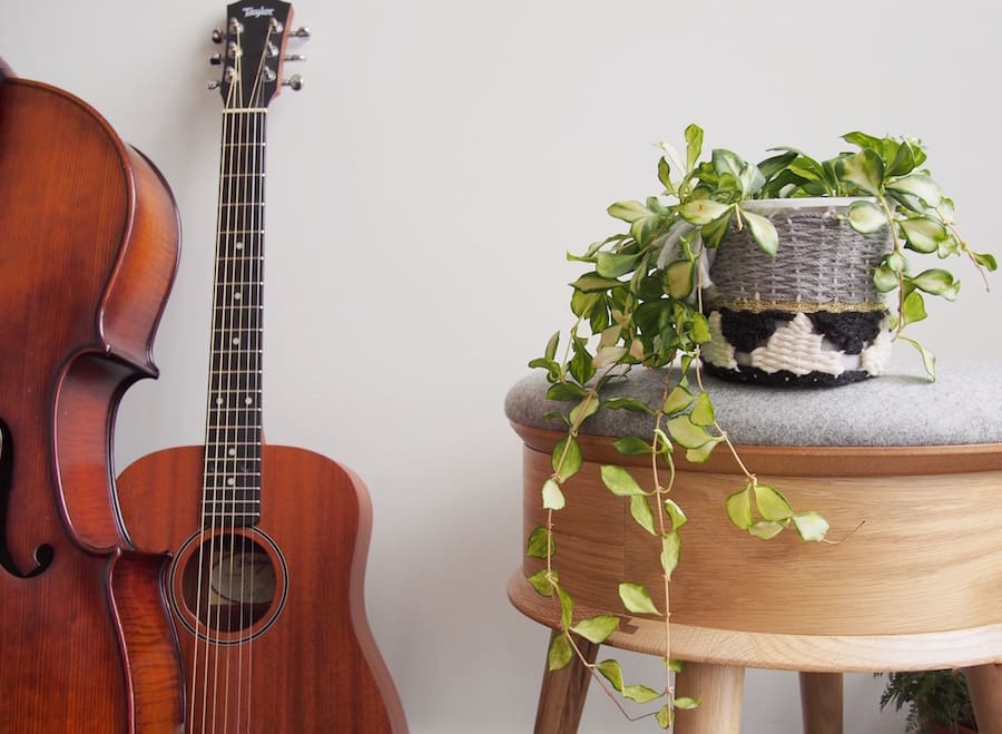 Woven planter cosy tutorial