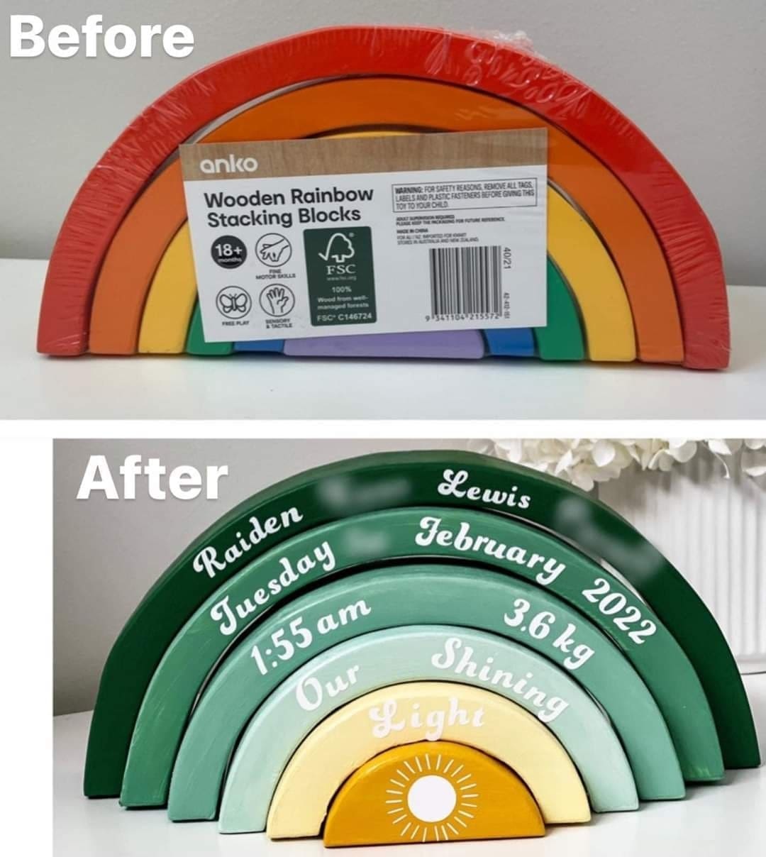 Kmart rainbow revamp