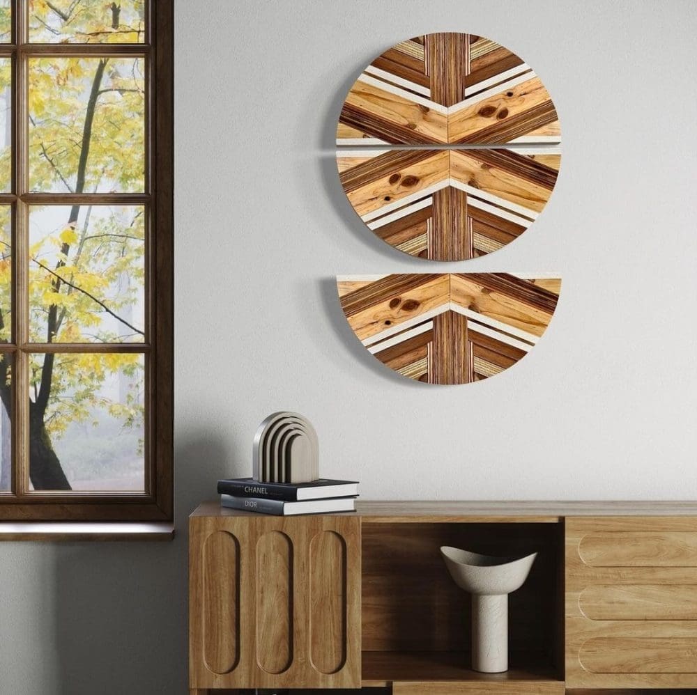 Circular wall art