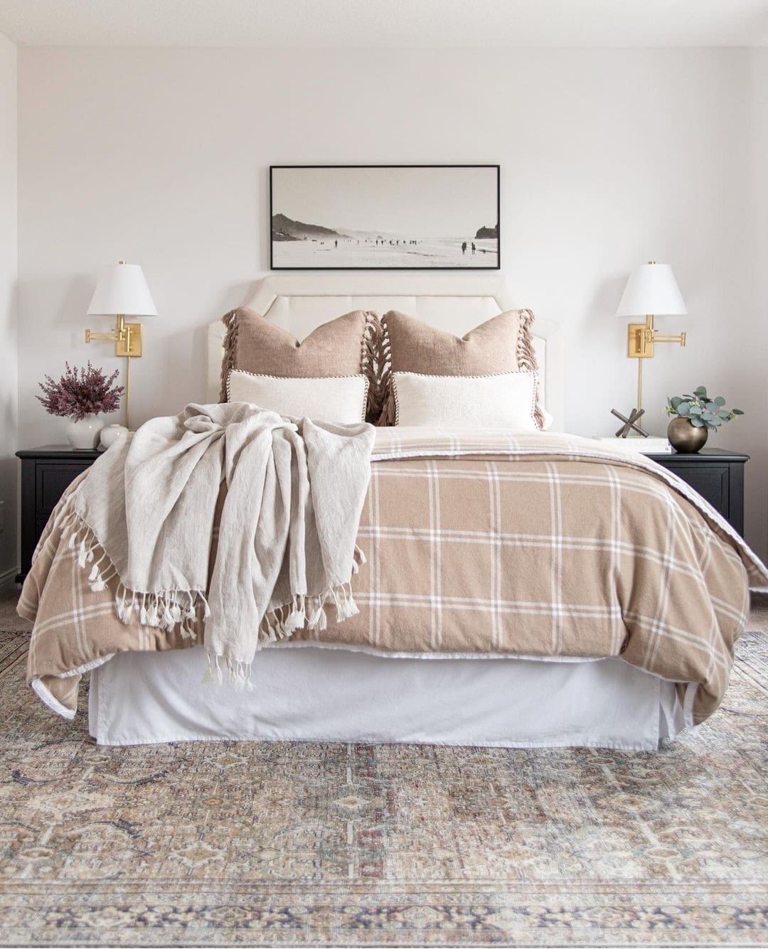 two feature cushions
