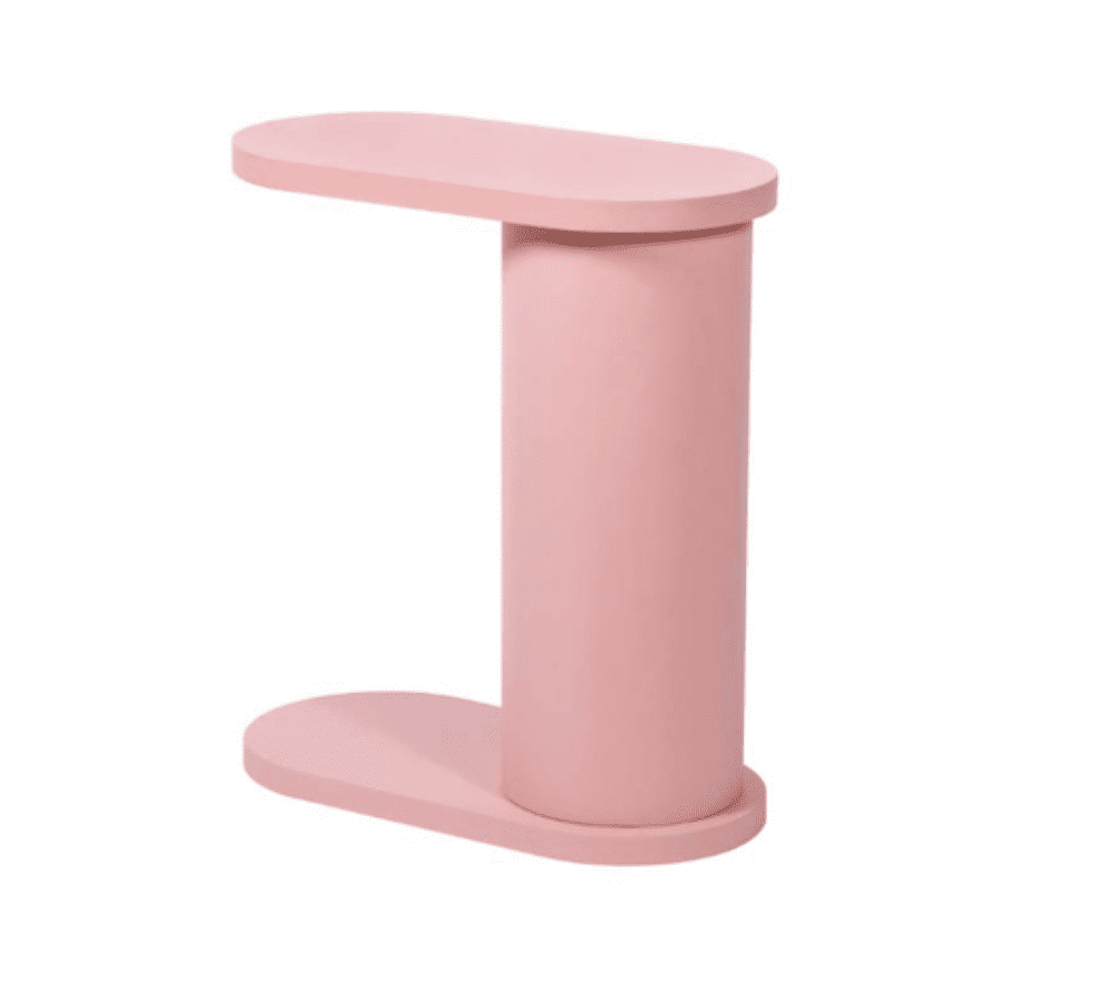 Hugo side table in pink from Kmart