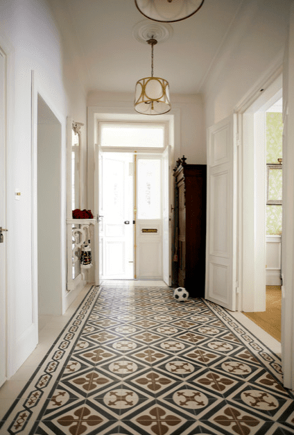 Mosaic floor titles