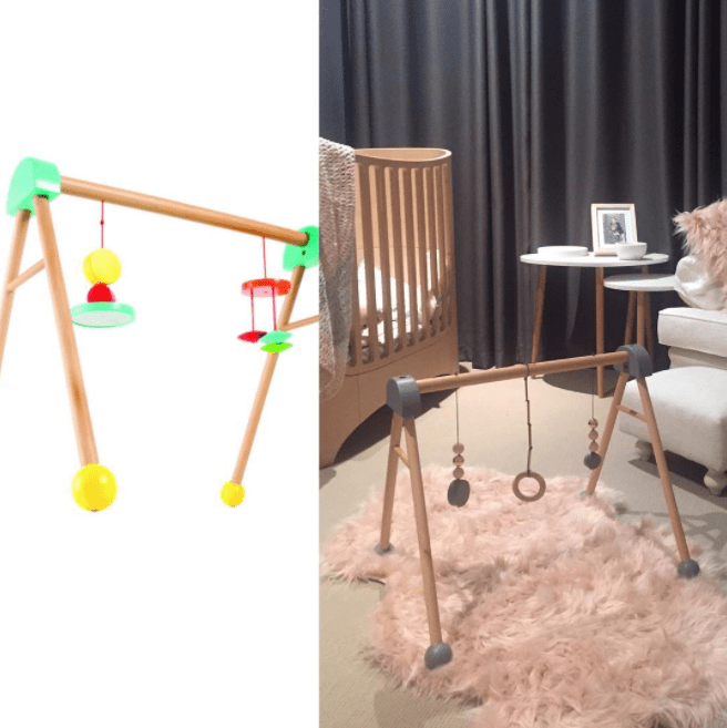 Kmart play gym before and after