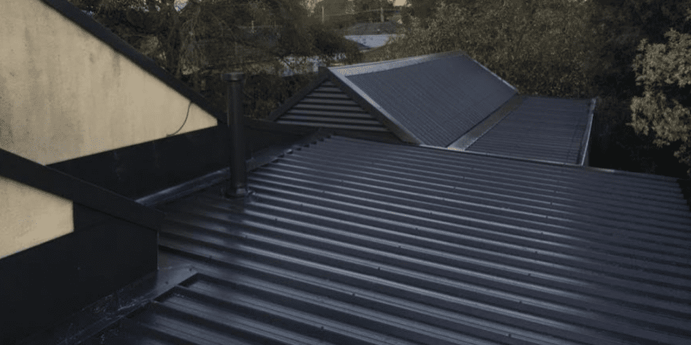 Restored roof
