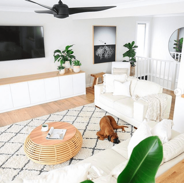 tv unit from ikea kitchen wall cabinets_diyshelley